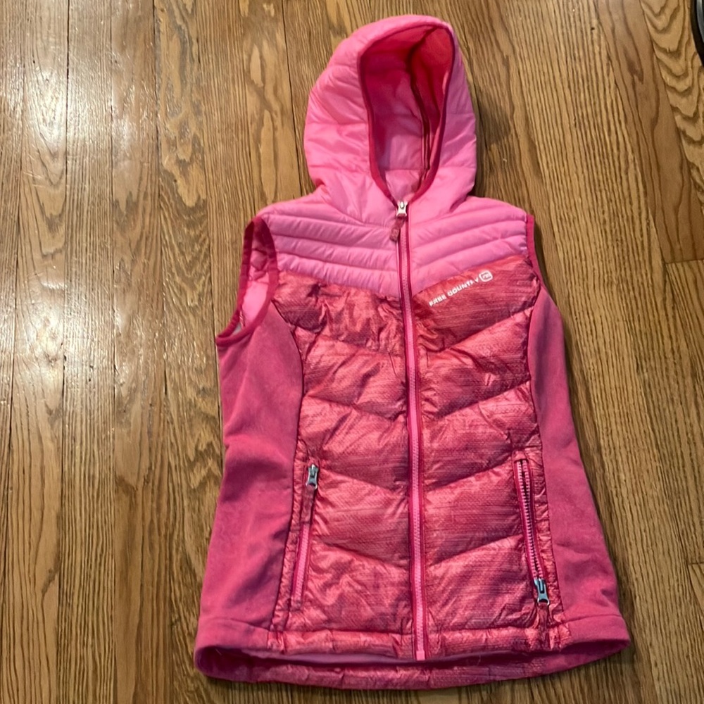 Pink vest